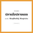สำนวนไทย: ปลายอ้อปลายแขม หมายถึง?, หมายถึง ที่ยังอยู่ที่ไหนก็ไม่รู้, ที่ยังอยู่ห่างไกล.